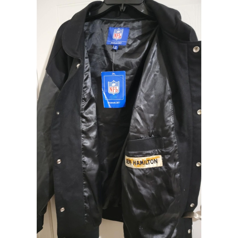Vintage NFL Super Bowl XXXIX Jacksonville 2005 Jeff Hamilton Jacket XXL NWT